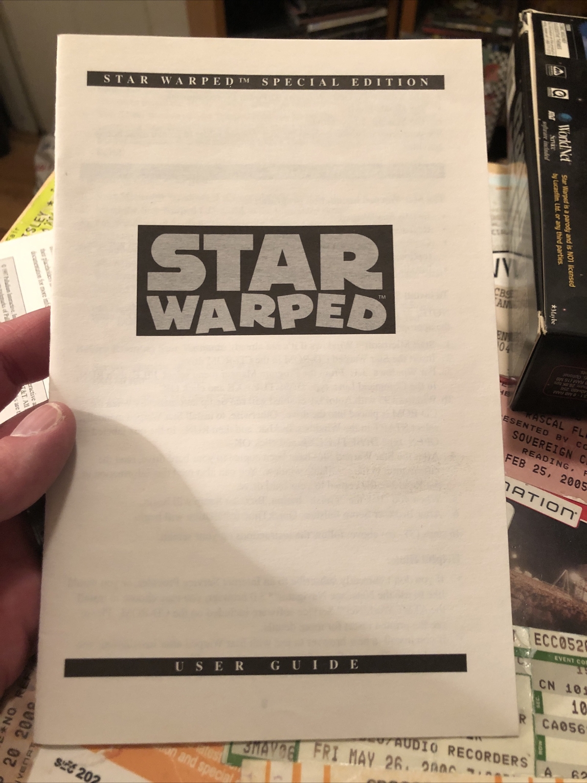 STAR WARPED INTERACTIVE CD-ROM and ONLINE COMEDY Read Description