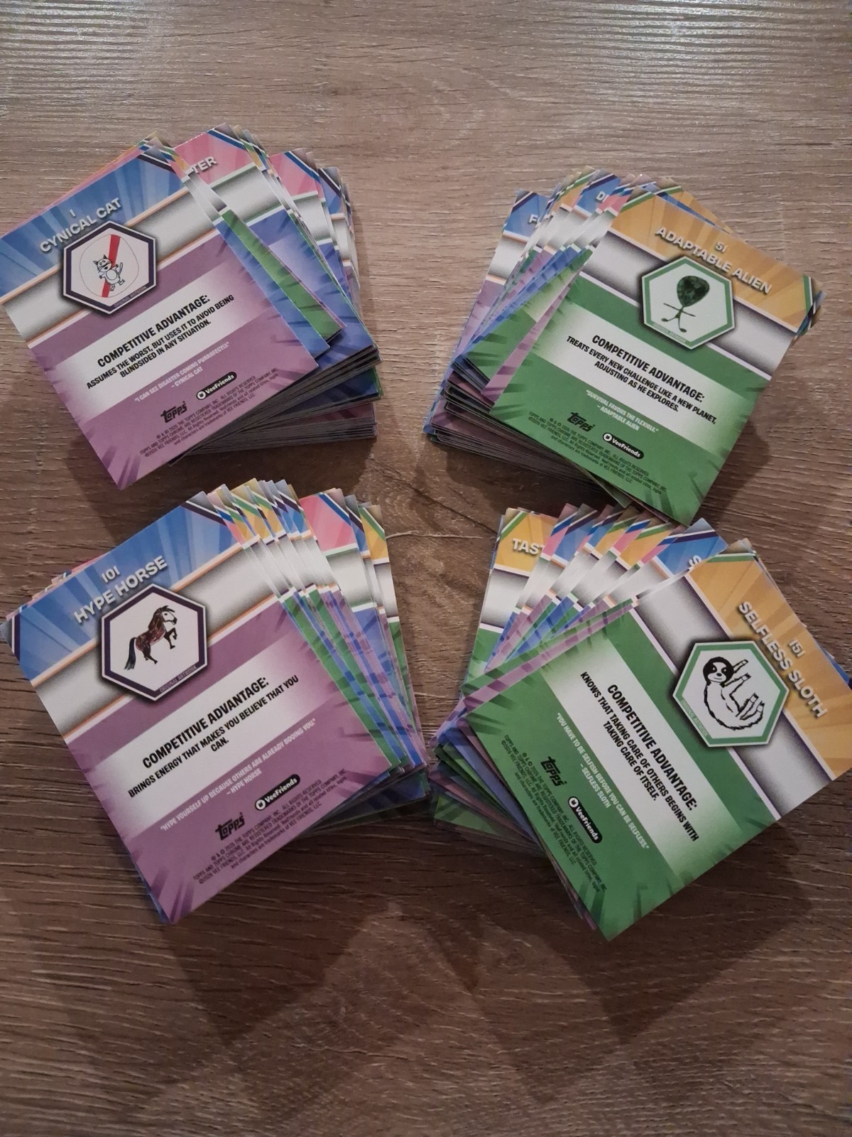2026 Topps Chrome VeeFriends Base Lot Complete Set (200/200)