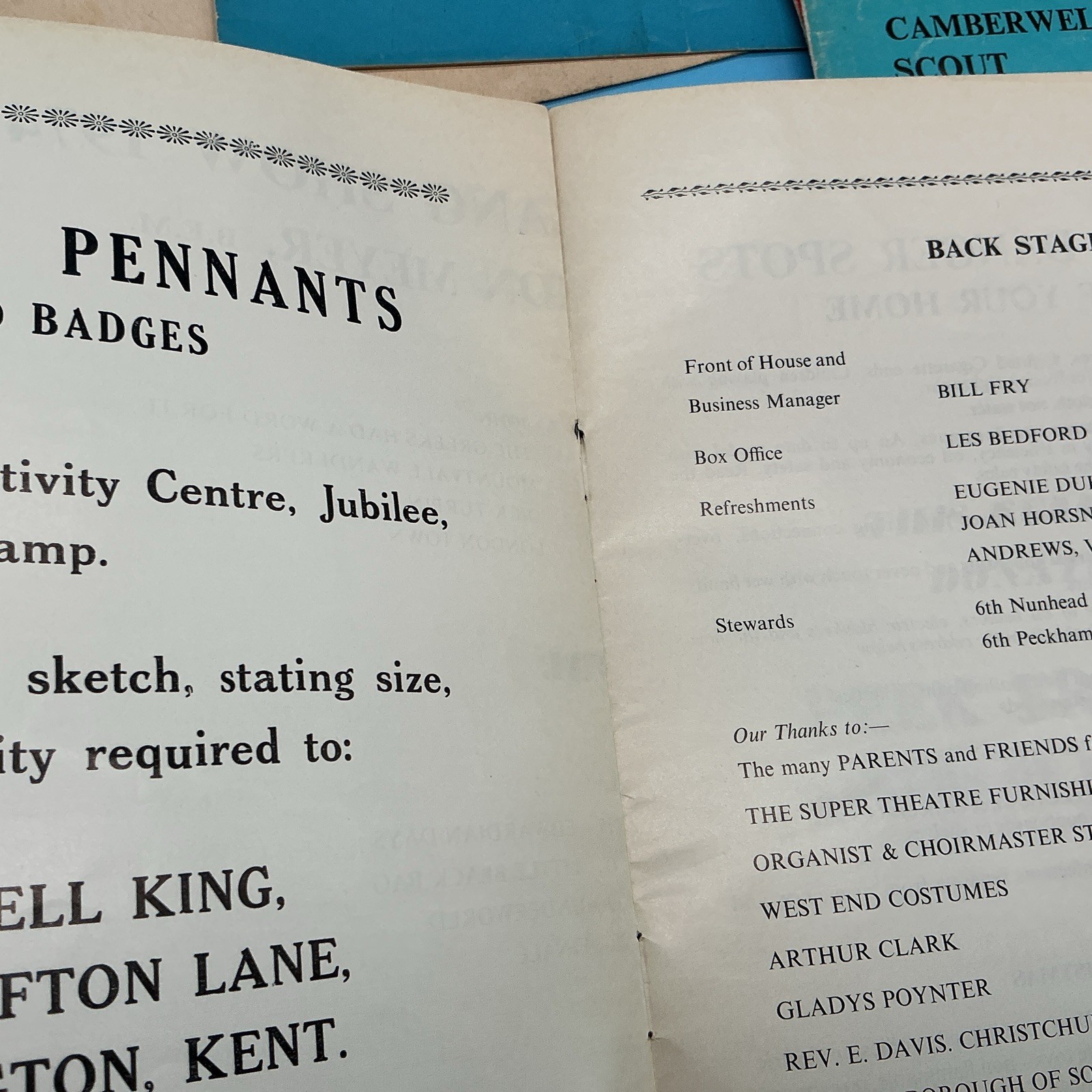 Camberwell Scouts Gang Show Programmes 7 From The 1970s