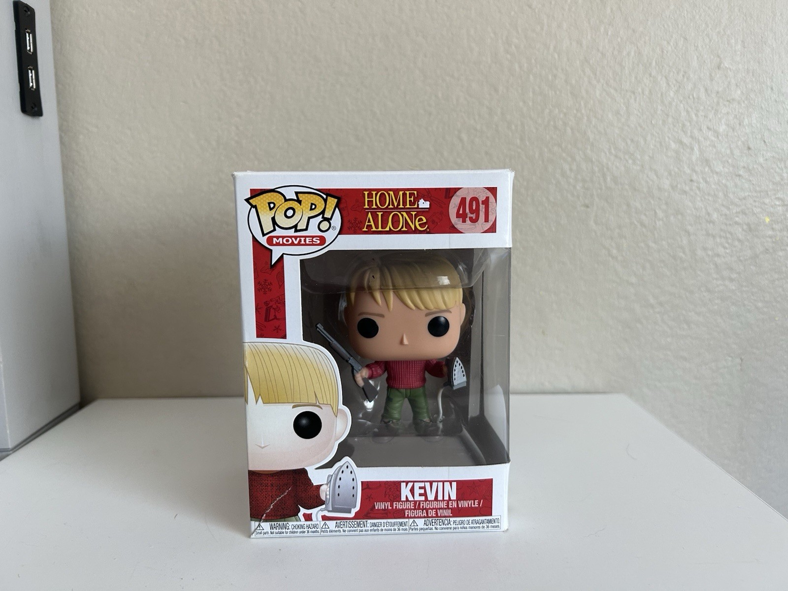 Funko Pop! Vinyl: Home Alone – Kevin McCallister #491 [Slightly Damaged Box]
