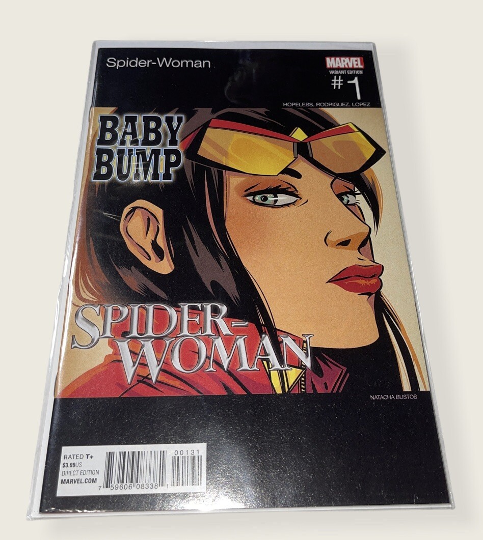 Marvel Comics- Spider-Woman #1 Hip Hop Big Pun Capitol Punishment Album Variant