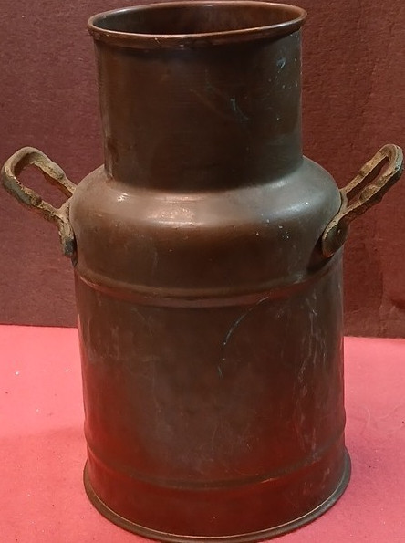 Turkiye Vintage/Antique 7 Inch Solid Copper Milk can/Jug