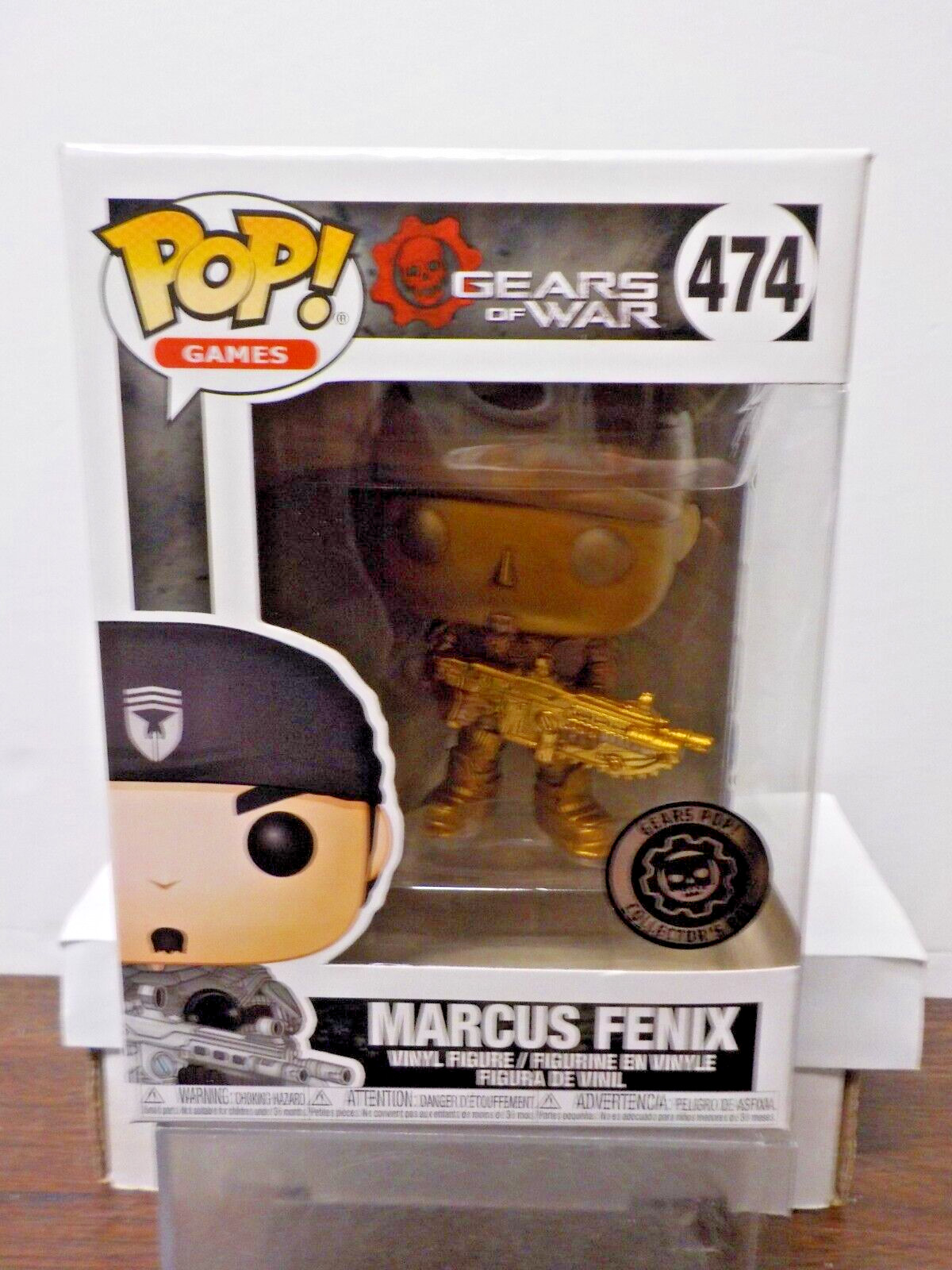 C1014 Funko Video Games “Gears of War (Collector Box)” Vinyl Figures Set (Dmg*)