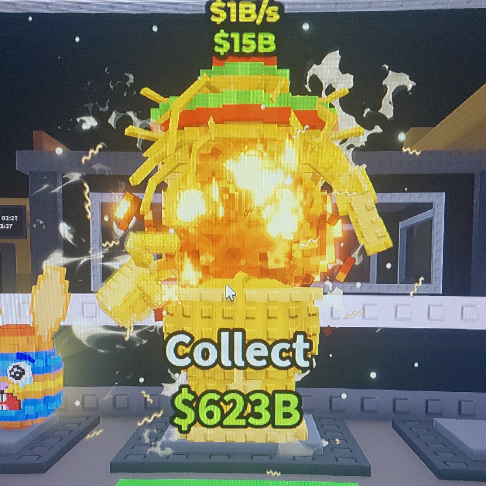Collect Game Item/Asset $623B Generation – $1B/s $15B Special Attributes