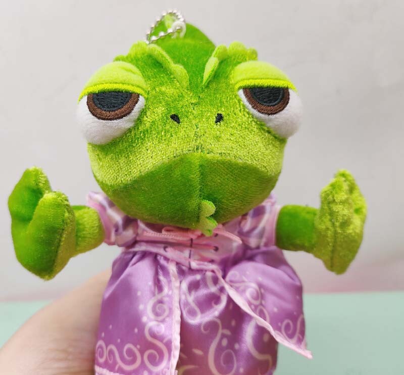 NEW Disney STORE RAPUNZEL Pascal Chameleon Tangled Plush Toy