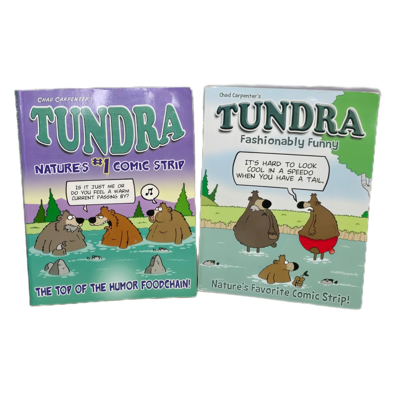 Chad Carpenter Tundra Comic Book Set Of 2 -Natures #1 Comic + Fashionably Funny