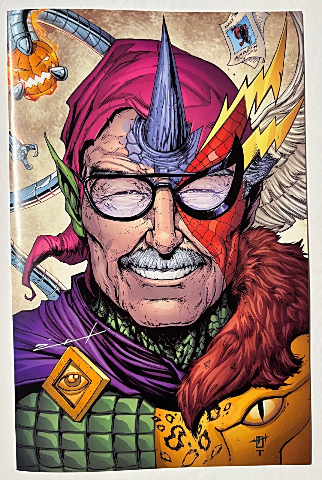 *SIGNED* Tribute: Stan Lee Mr. Marvel Homage NYCC EXCLUSIVE Comic LTD 150 w/COA
