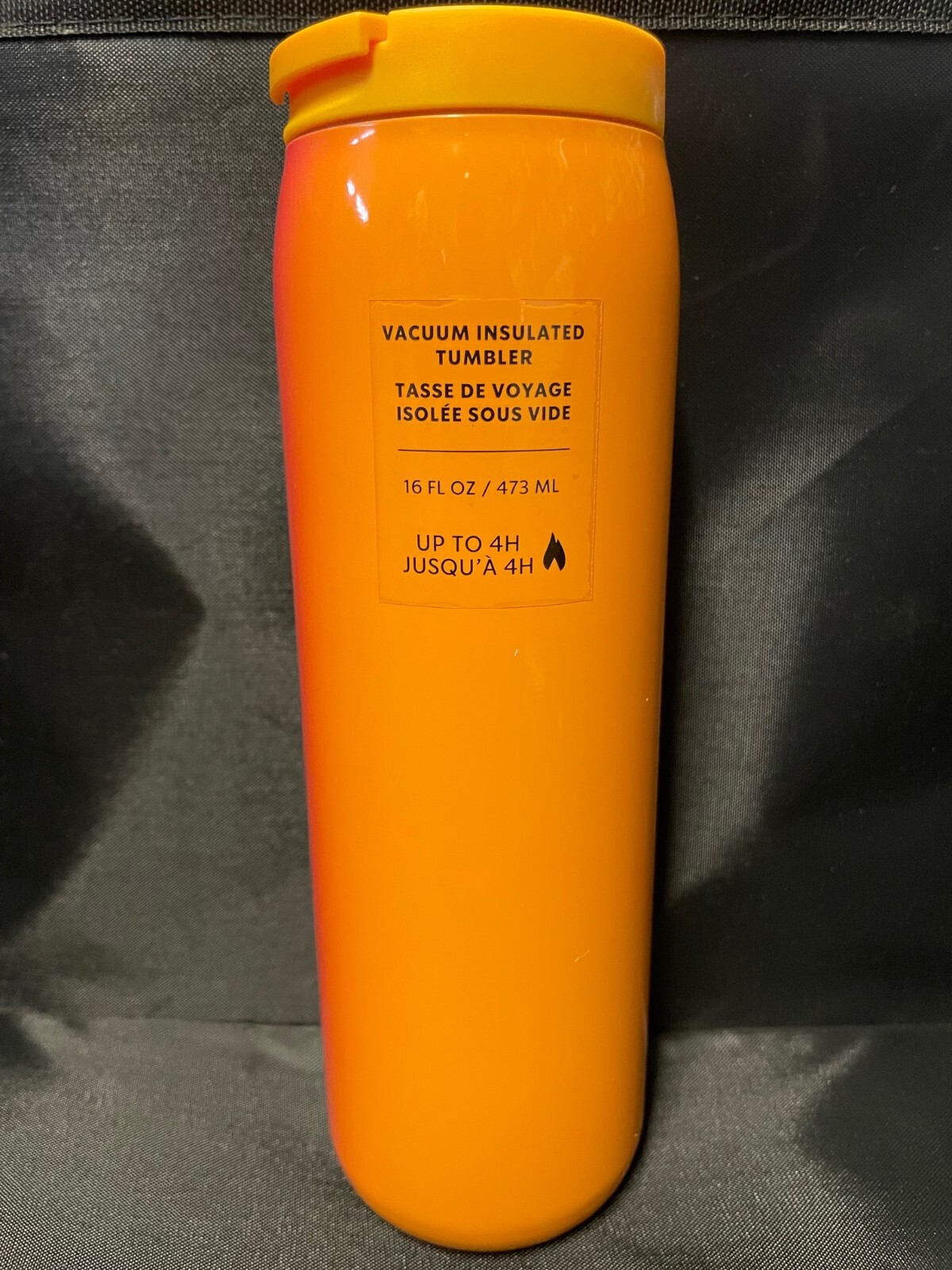 16oz Starbucks Summer 2022 Mango Stainless Steel Tumbler Orange Pink travel cup