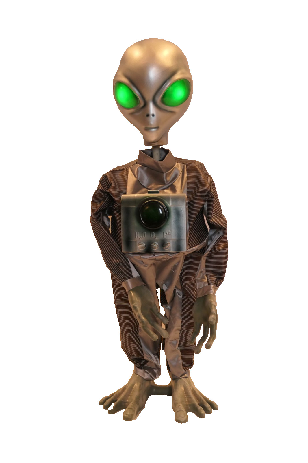 Home Accents Holiday 36-inch Animated LED Dancing Alien Retired Halloween Prop