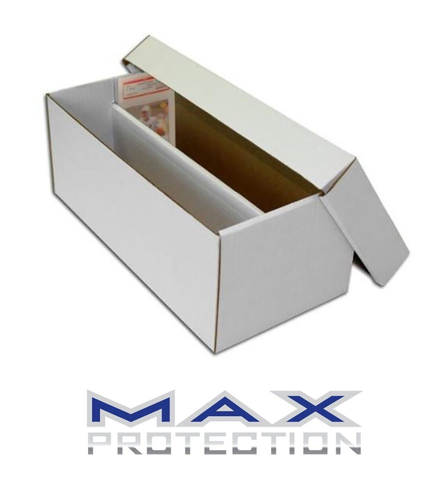 Lot of 15 Max Pro Baseball / Trading Card 2-Row Graded Shoe Boxes storage box
