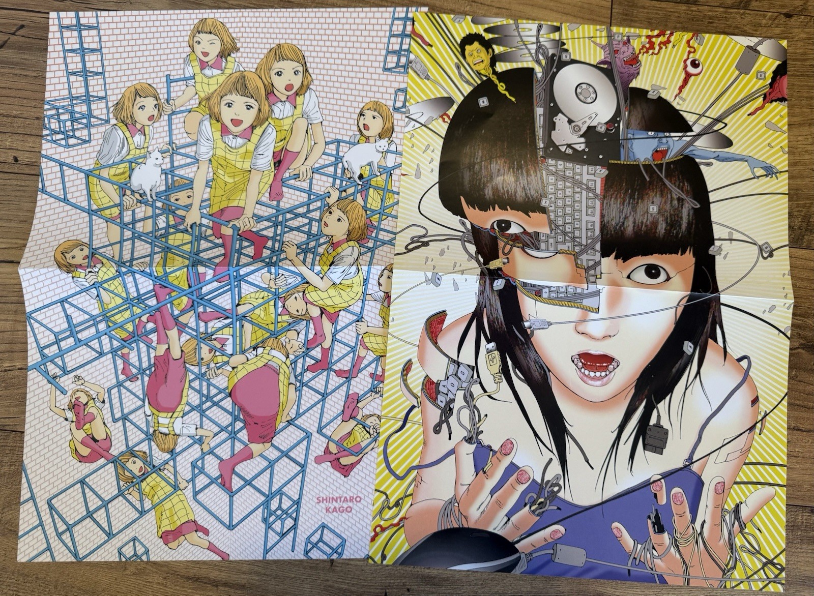 —SHINTARO KAGO— *SET/LOT of 2 Promotional Posters* (16 1/2” x 11.5”)