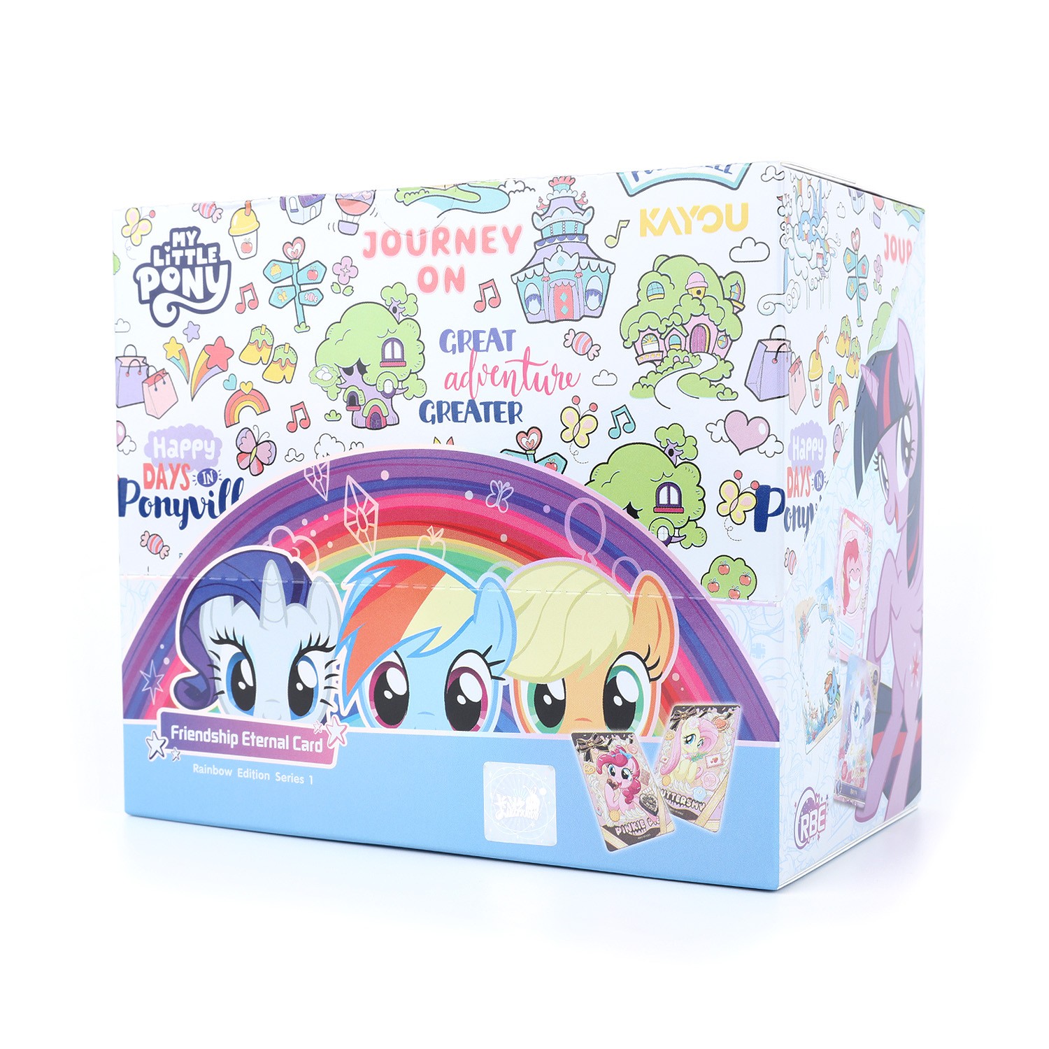 KAYOU My Little Pony Friendship Eternal Cards – Rainbow Edition Official Box