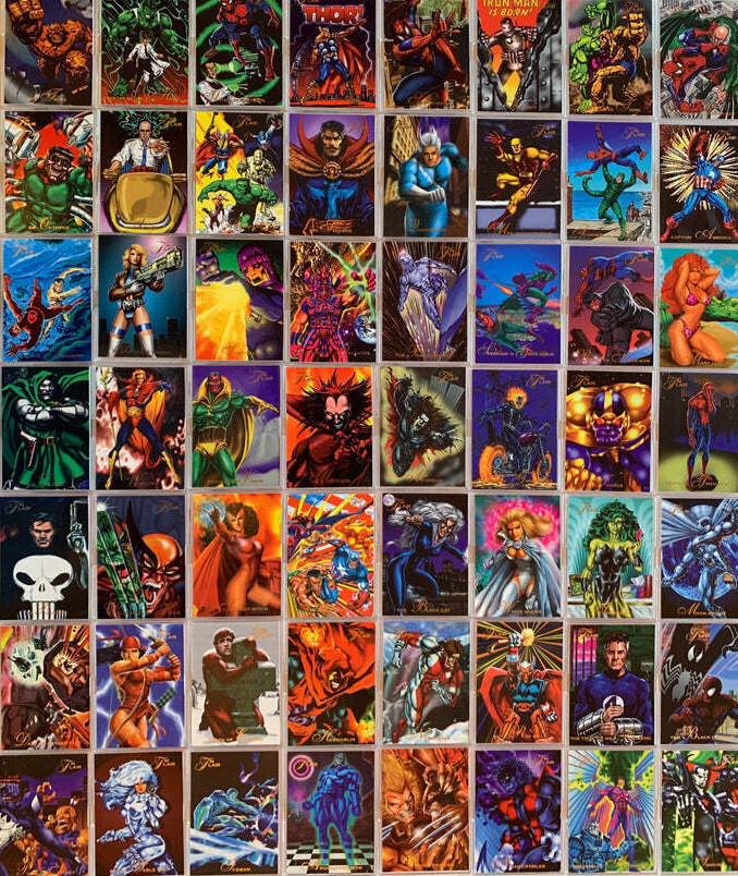 1994 Marvel Flair Annual Trading Cards – U Pick Singles – Free Shipping