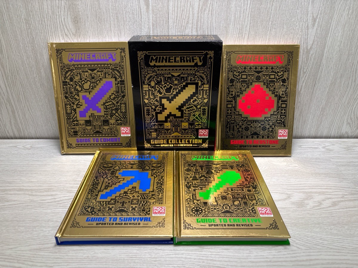 Minecraft Guide Collection 4 Book Set Updated and Revised (A1G013497)