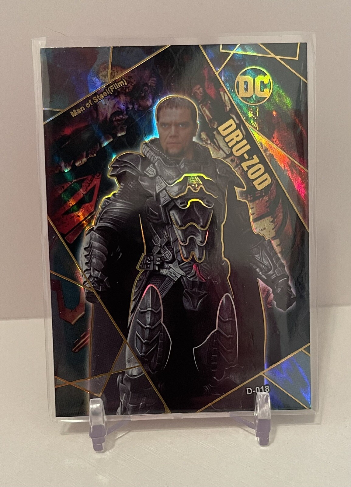 General Dru-Zod (Michael Shannon) 2022 DCEU #D-018 Man Of Steel 55pt Holofoil
