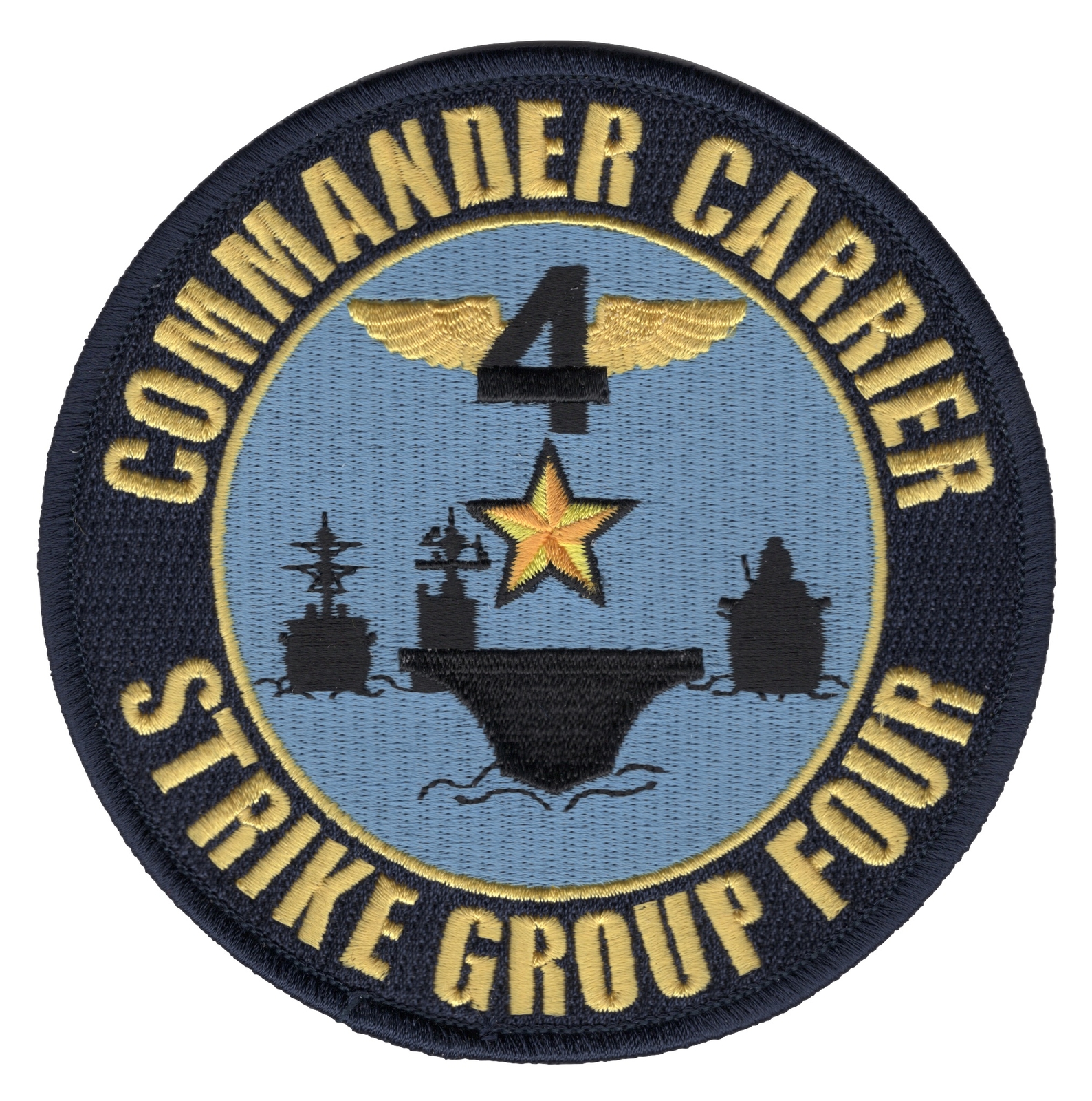 Carrier Strike Group Four Patch