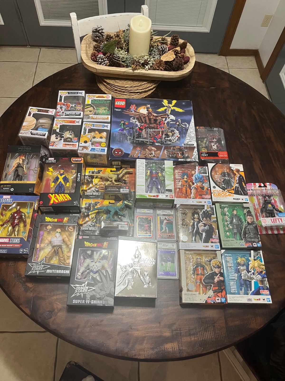 DVD, shf, funko pop, marvel legends, black series, and more