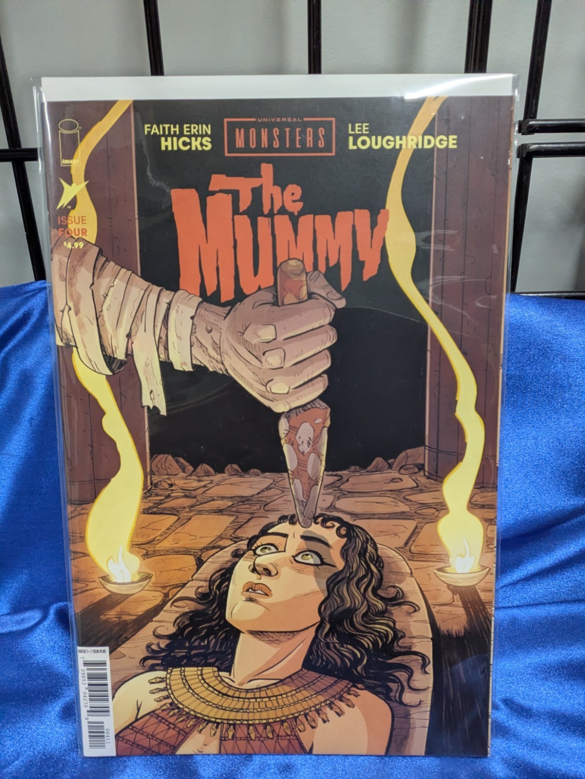 Universal Monsters: The Mummy #4 (Cvr A) (2025) Faith Erin Hicks. We Combine.