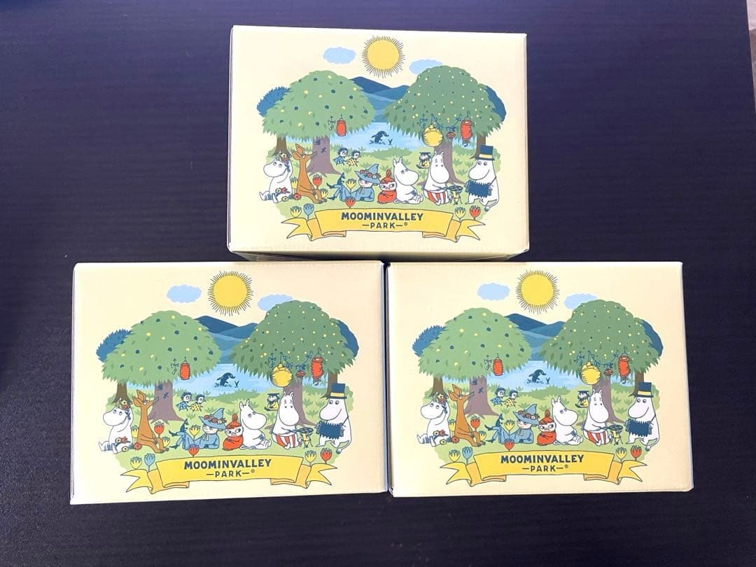Set of 3 Moomin Arabia Mug 2026 SIMPLE JOY Moominvalley Park Limited Edition
