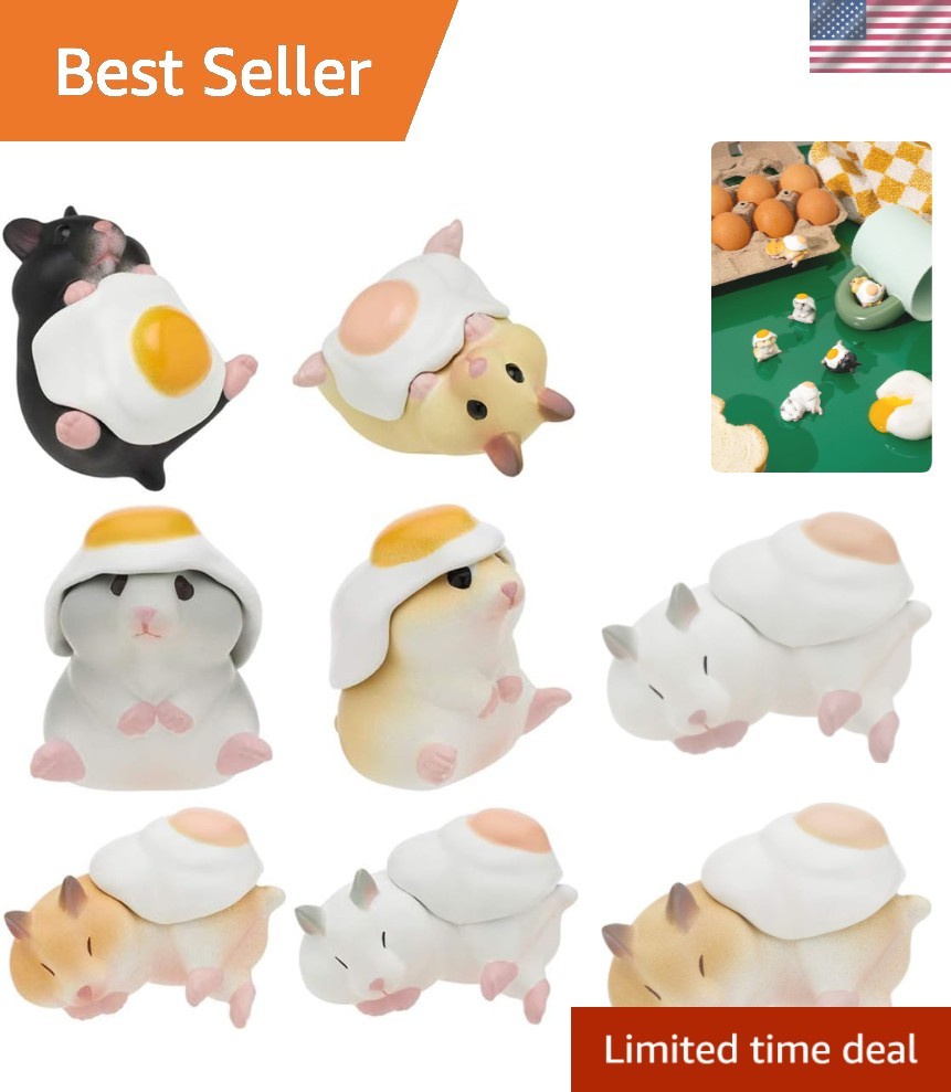 Hamster ‘N Egg Surprise Collection – Perfect Decorative Gift for Animal Lovers