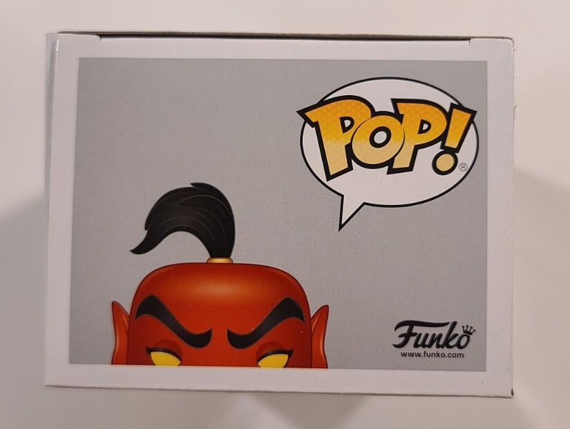 JONATHAN FREEMAN SIGNED DISNEY ALADDIN RED JAFAR FUNKO POP! BECKETT! INSCRIPTION