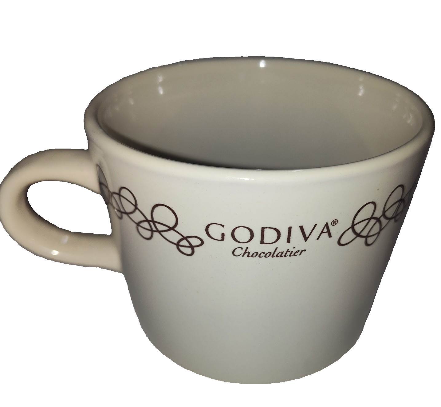 Godiva Chocolatier Coffee Mug California Pantry Cream Ceramic Cocoa Cup 11oz