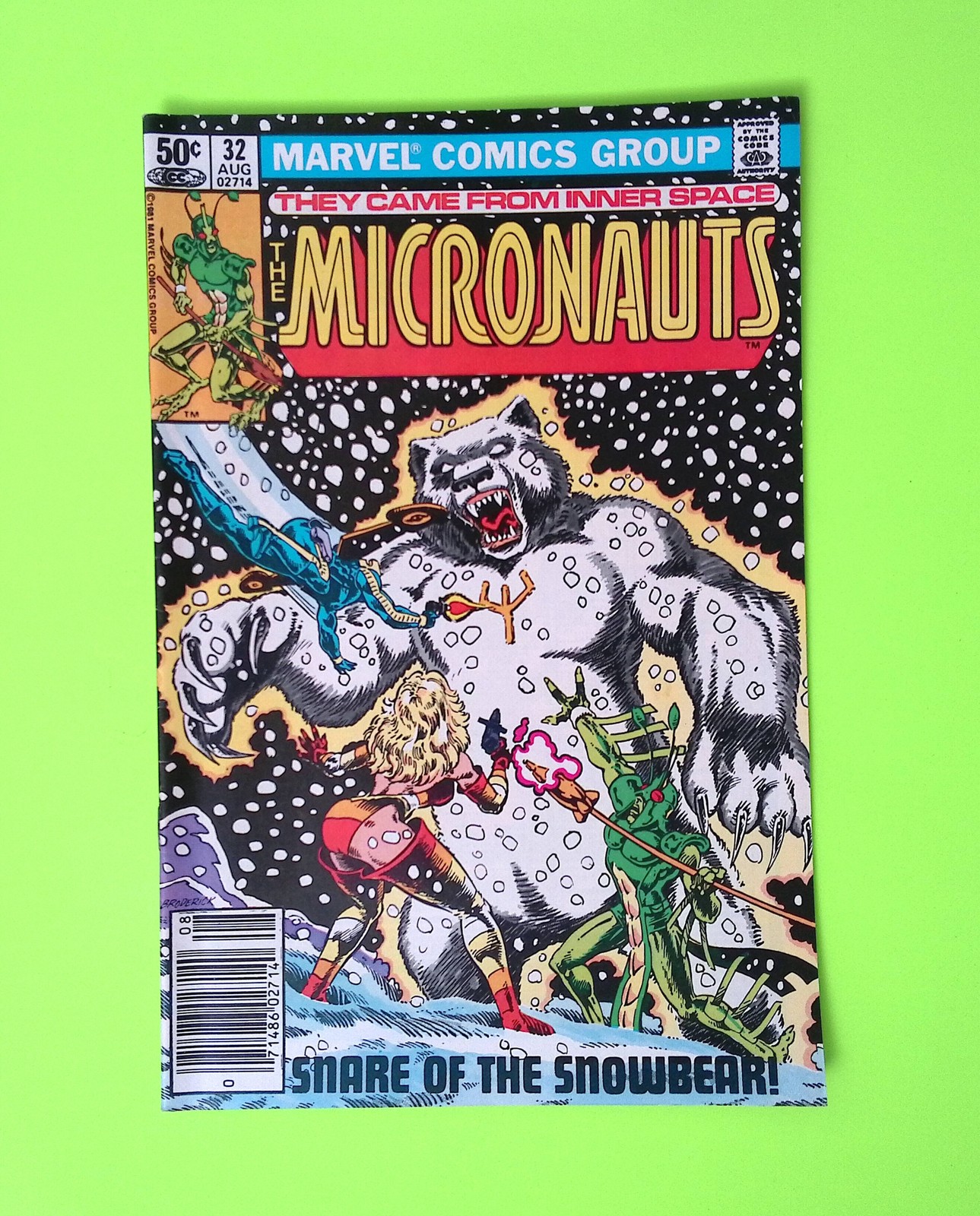 Micronauts #32 Vol. 1 1981 Marvel Comics Newsstand 8.0 Comic Book Q73-105