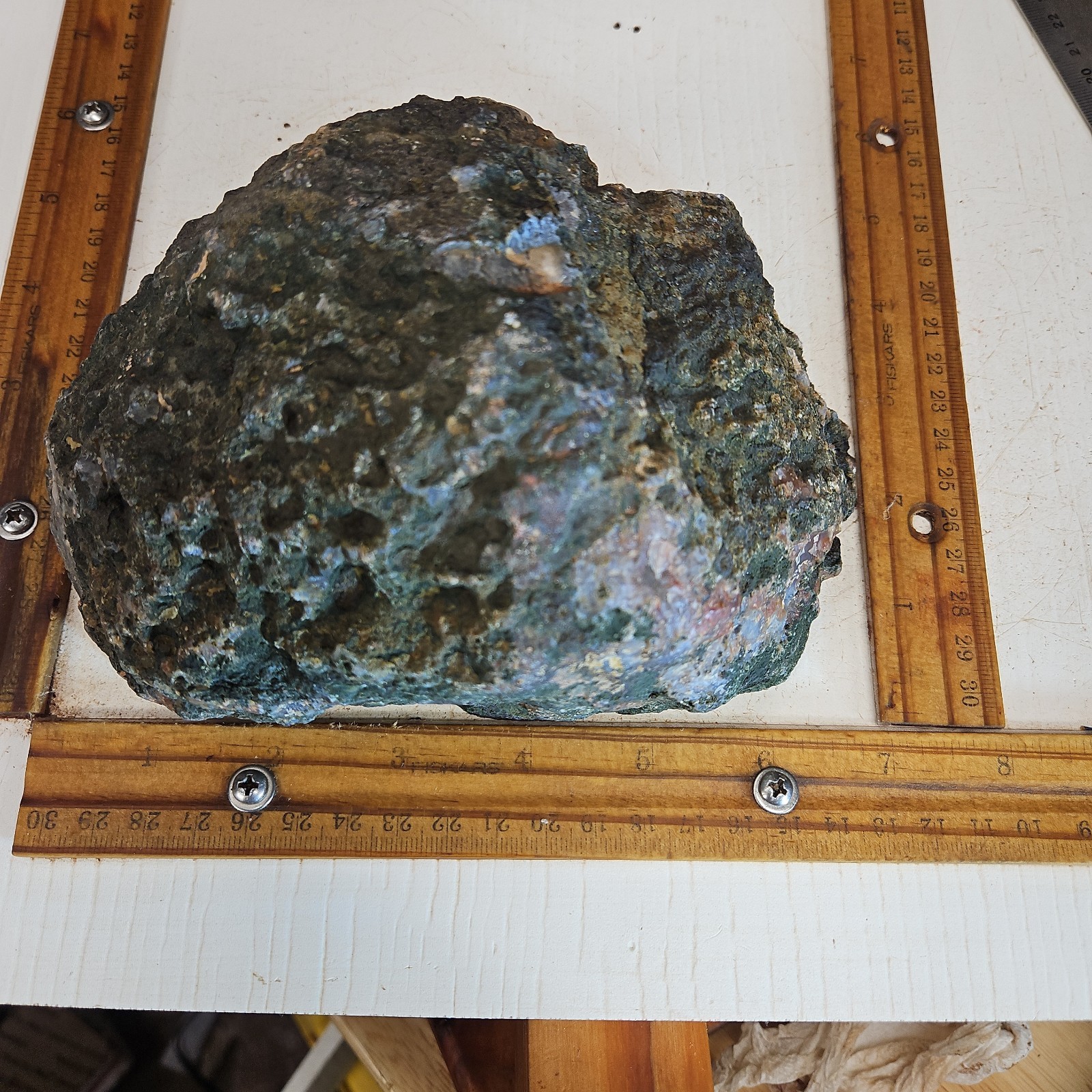 Moroccan agate polished specimen, Morocco beautiful colors, banding. 5lbs 3.8OZ