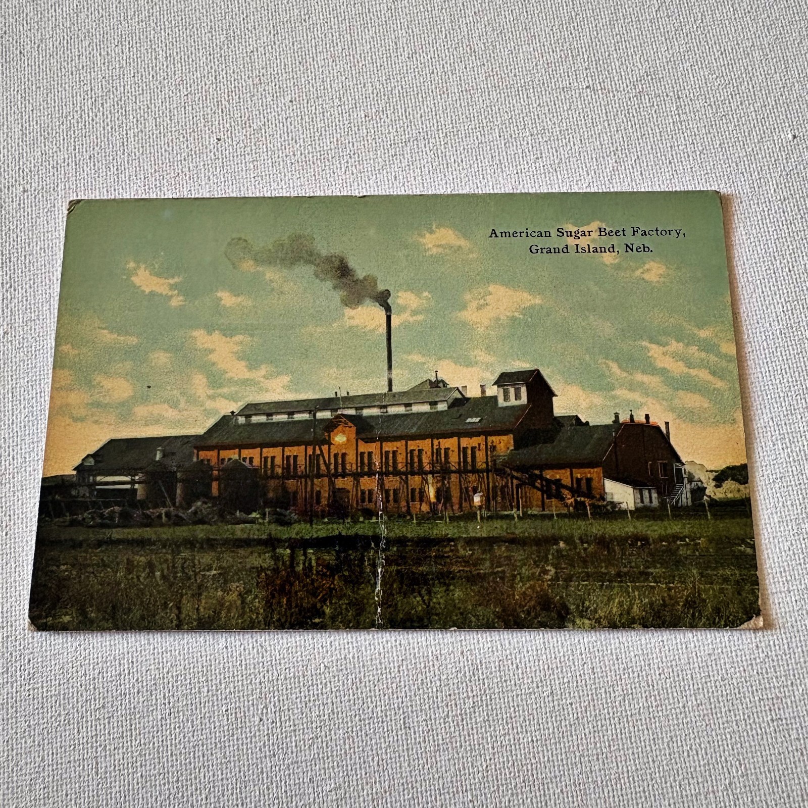 Vtg Topographical Post Cards Posted 1900s Nebraska WVA Washington Russia Canada