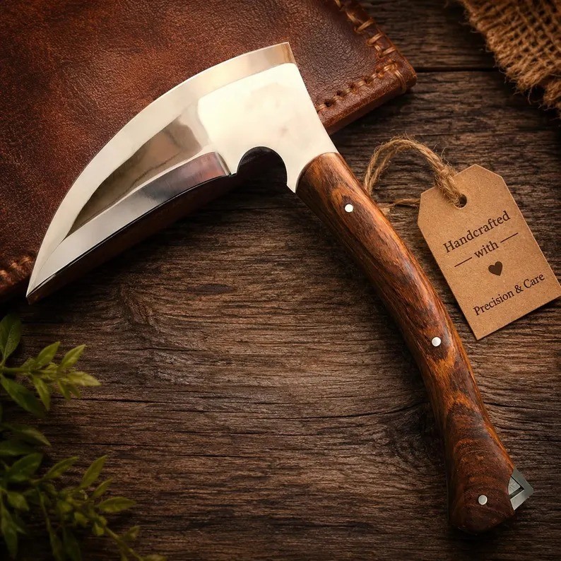 Handmade Stainless steel KAMA KNIFE Traditional Japanese knife Farmer Sickle