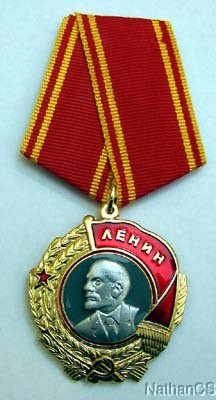 Order of Lenin Medal, Soviet Russia Communist USSR