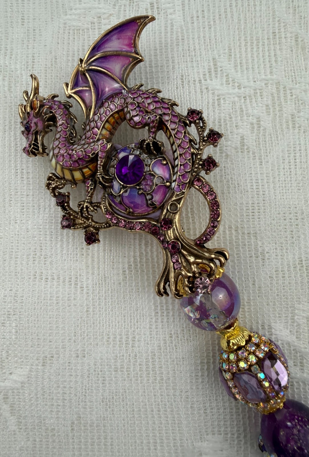 Custom beaded pens!! Luxury Dragons. Gift.Basket filler. Journal. Collect!