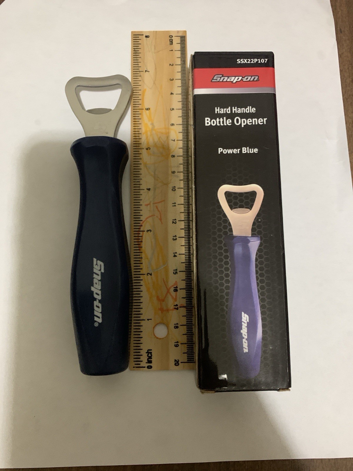 Snap-on Hard Handle Bottle Opener Blue Collectable Gift Ssx22p107 New
