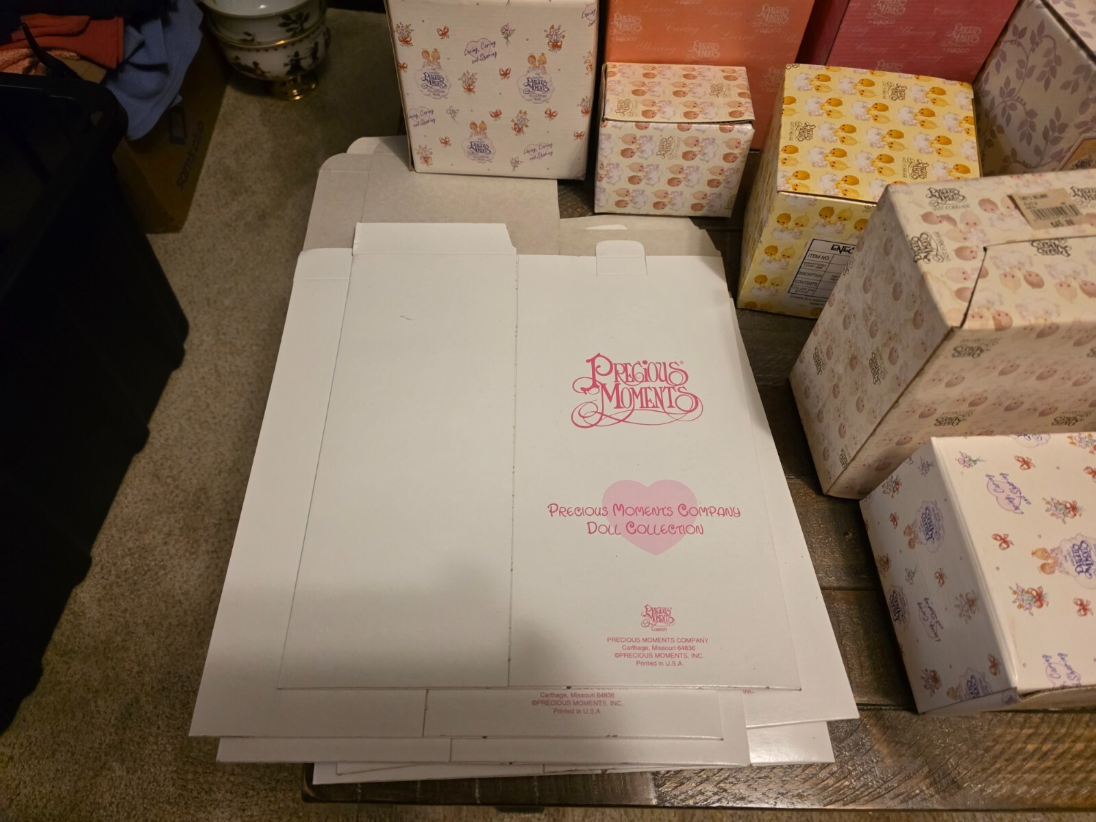 Precious Moments EMPTY Boxes, Multiple to choose from $5 each. Pick and Choose