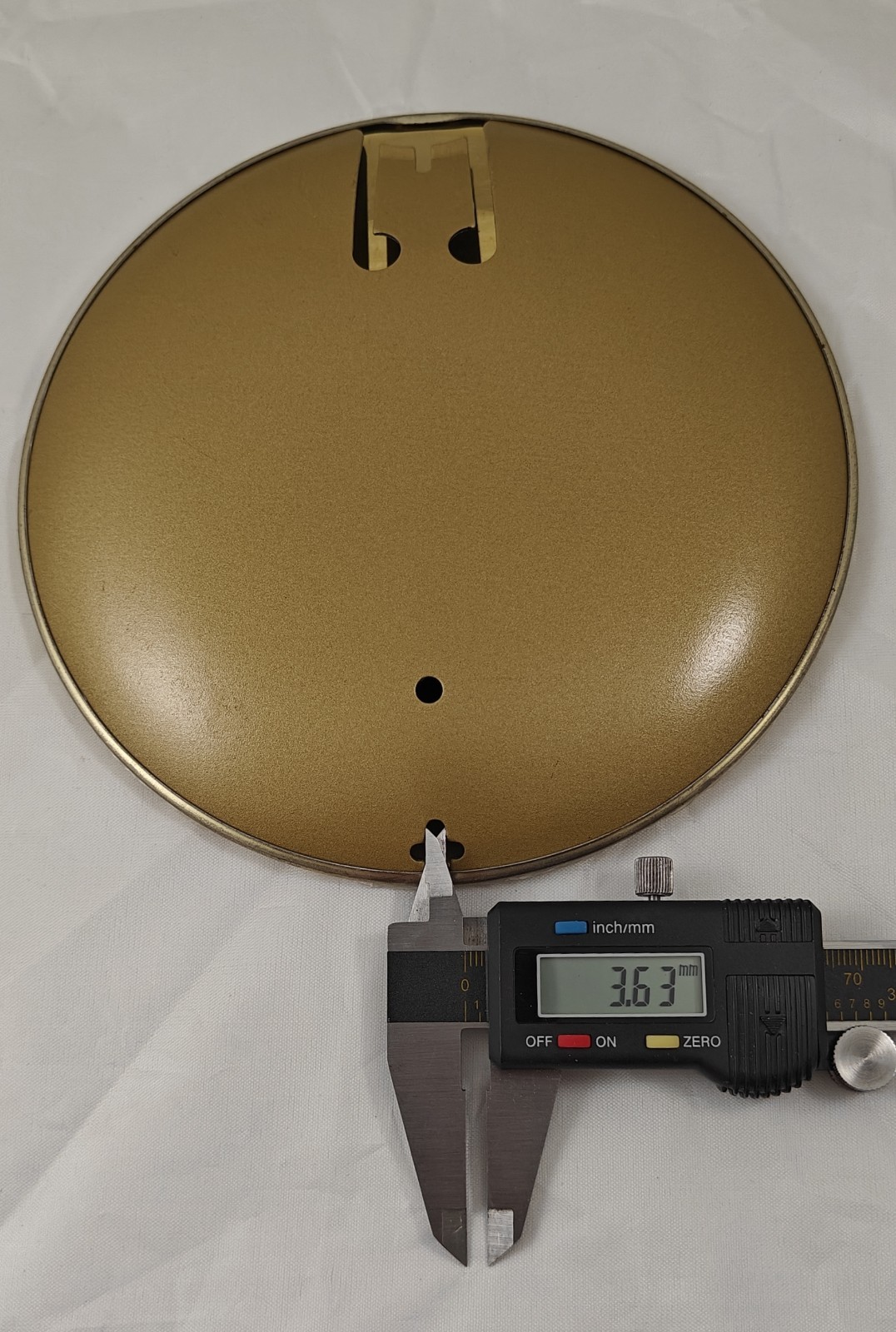 NEW Clock Pendulum Bob 165mm Accepts 25mm Wooden Rod (For Mechanical Movements )