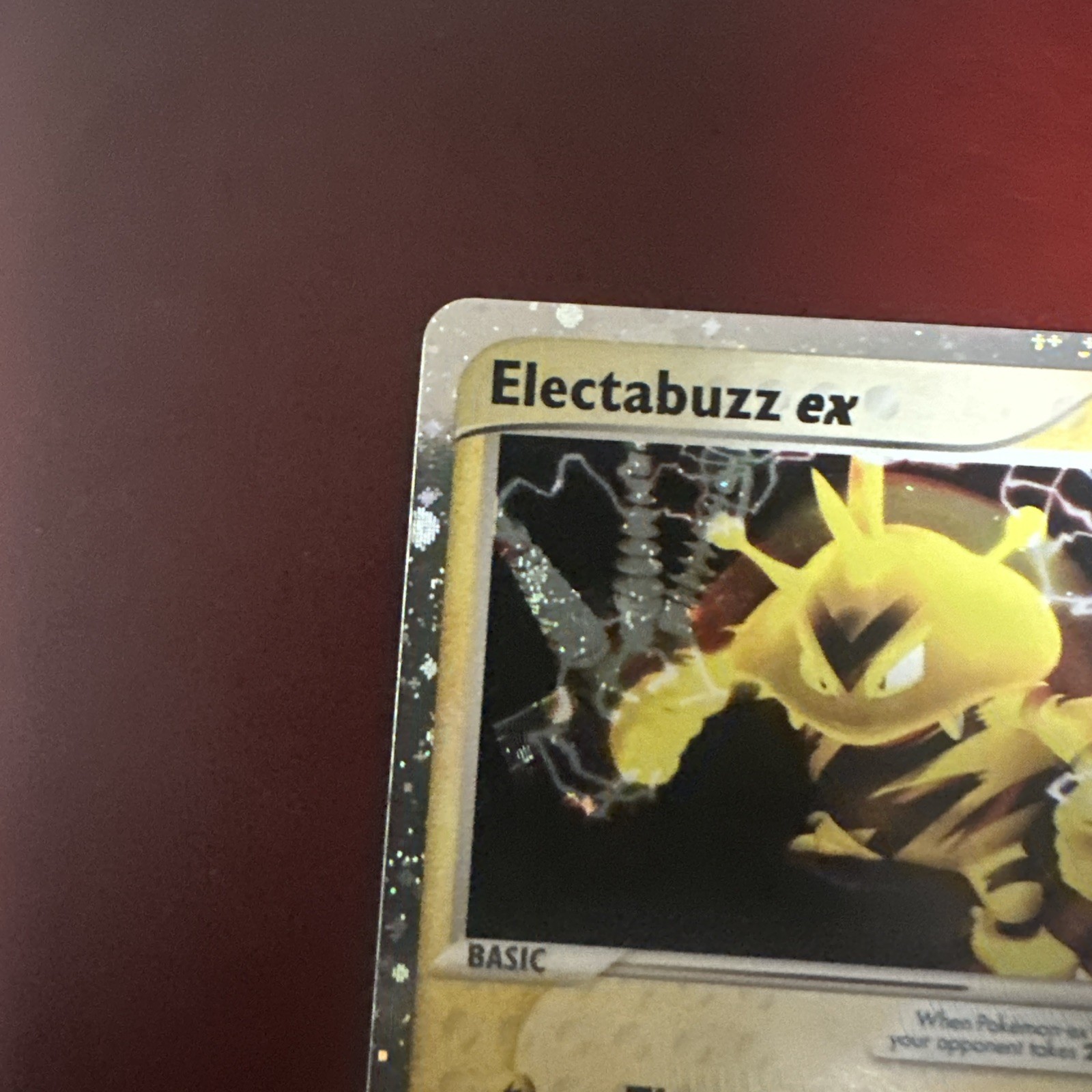 Electabuzz ex #97/109. Ruby & Sapphire. E-Reader. ENG. Raw. Pokemon TCG.