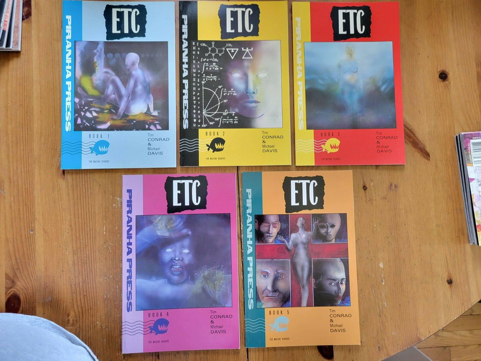 ETC. 1-5 Complete Set – Tim Conrad, Michael Davis
