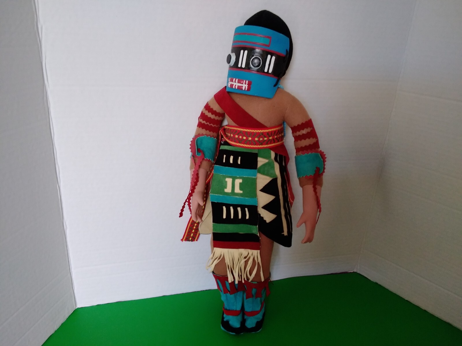 Native American Kachina Doll Handmade Large 17 inches