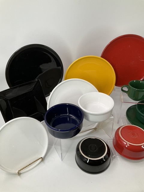 Waechtersbach Solid Colours Green Red White Yellow Blue Black Plates Bowls More