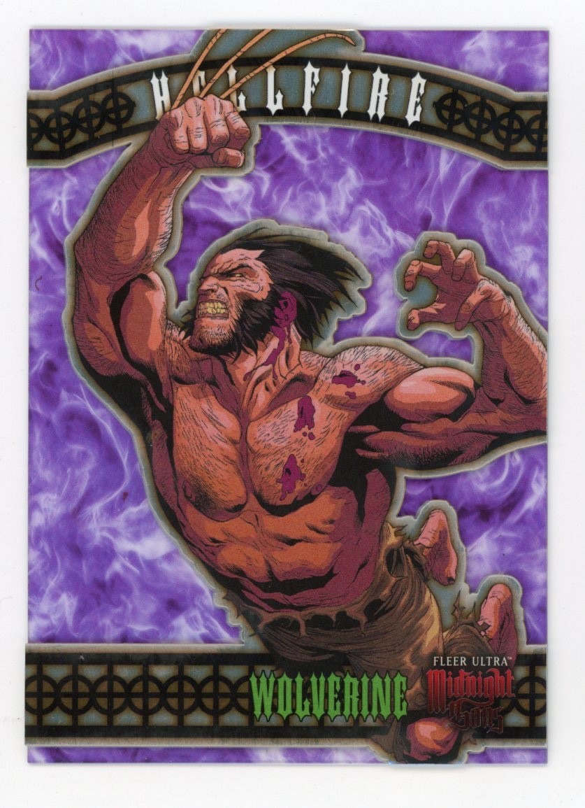 WOLVERINE 2023 Fleer Ultra Midnight Sons Hellfire #HF-13 Clear Acetate