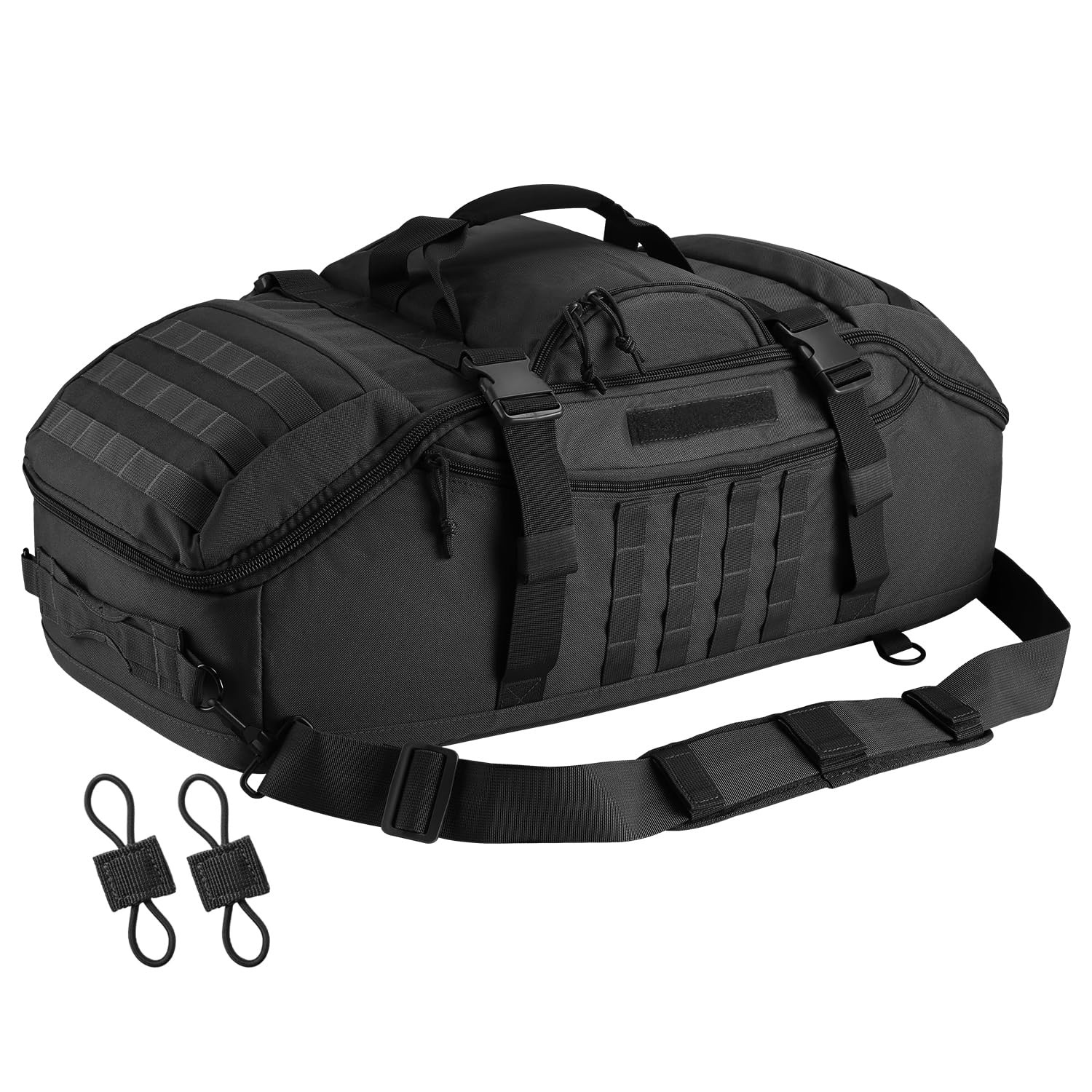 Hannibal Tactical 65L Large Duffle Bag 3-In-1 Tactical Backpack Molle Pack For
