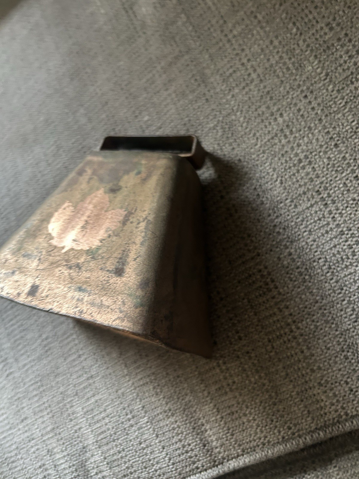 Antique Brass Cowbell