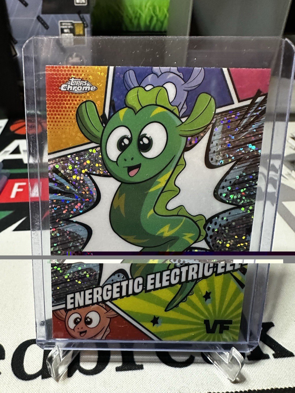 energetic electric eel 2025 VEEFRIENDS TOPPS CHROME MANGA SPECKLE