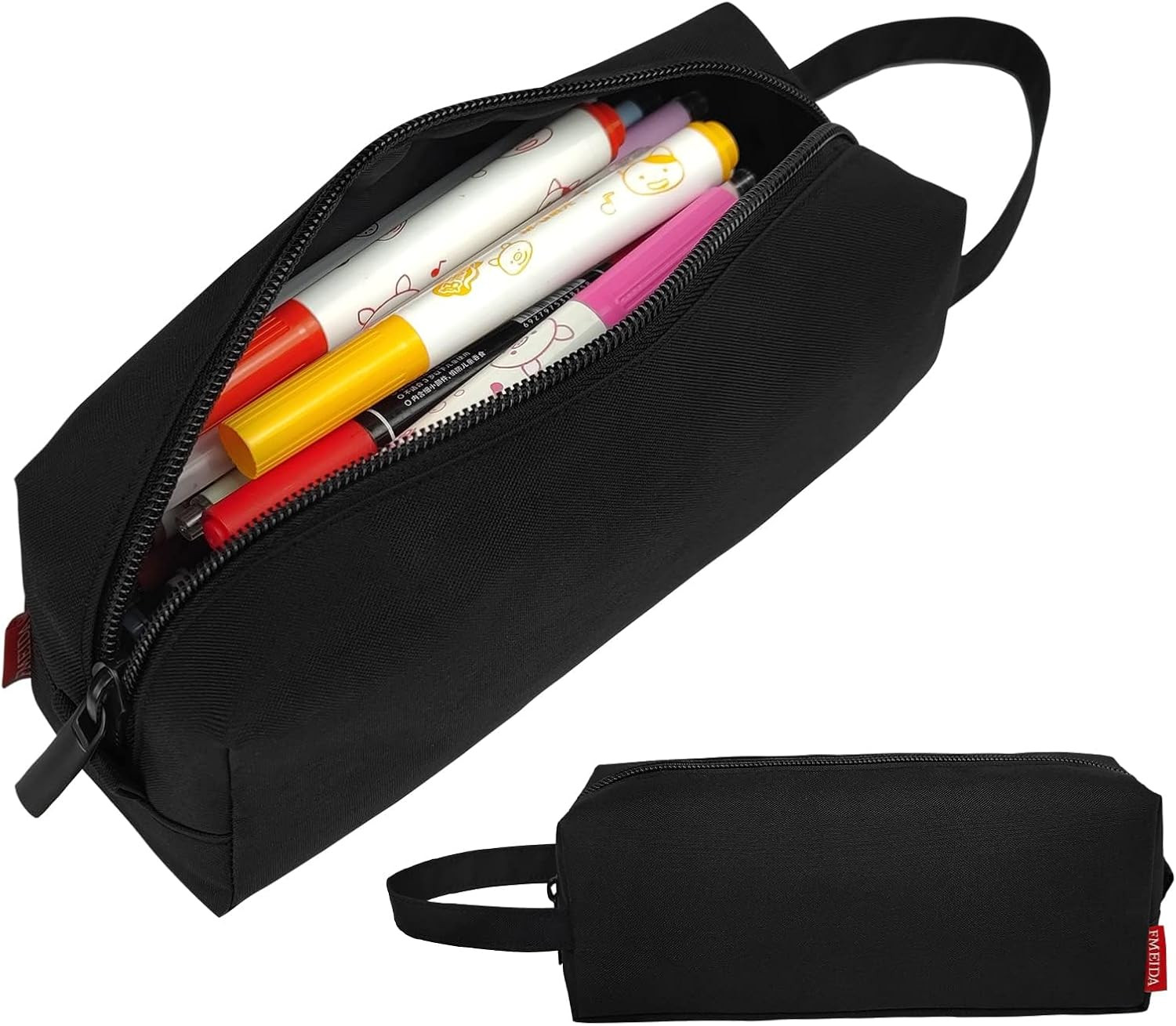 Pencil Case Pouch – Water Resistant Pencil Pouch Portable Pencil Bag Simple Offi