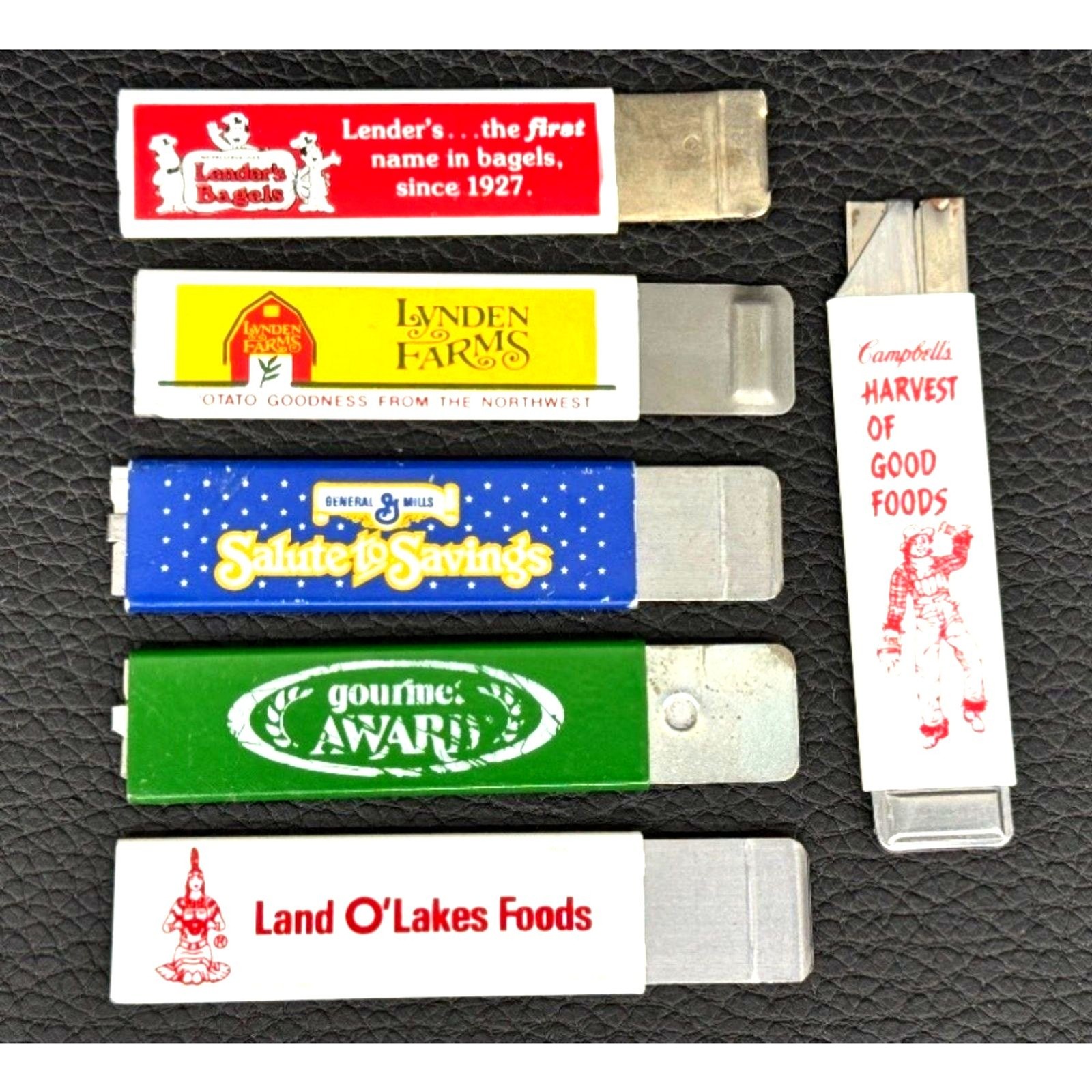 Vintage Advertising Carton Box Cutters Lot of 6/#3