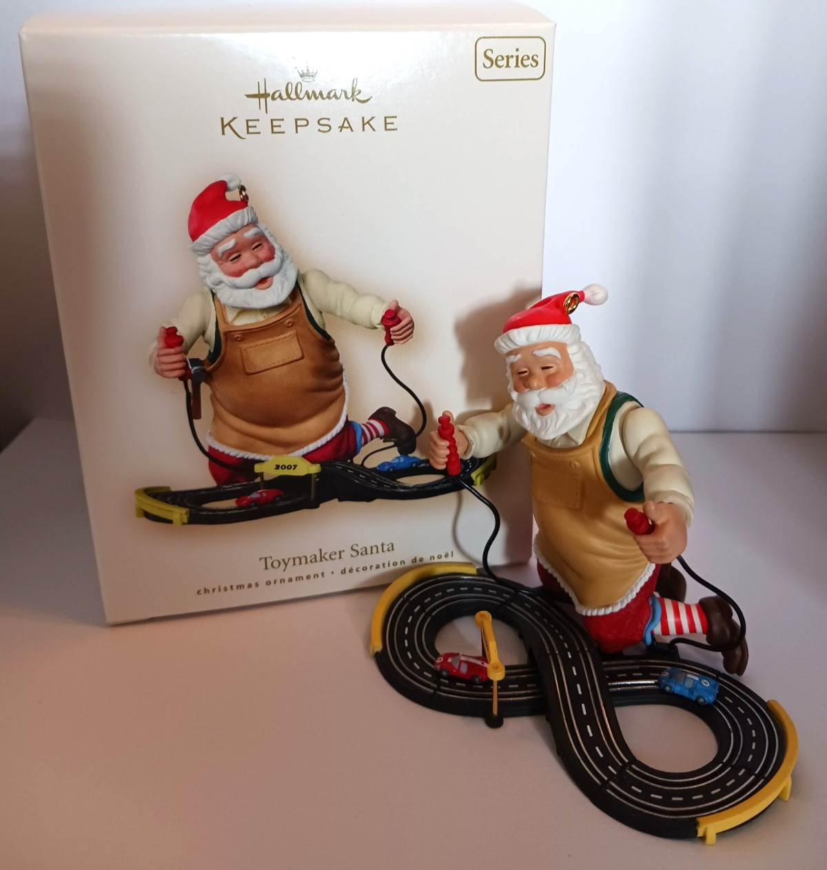 Hallmark 2007 Toymaker Santa; #8; MIB; NIB; Price Tag Intact