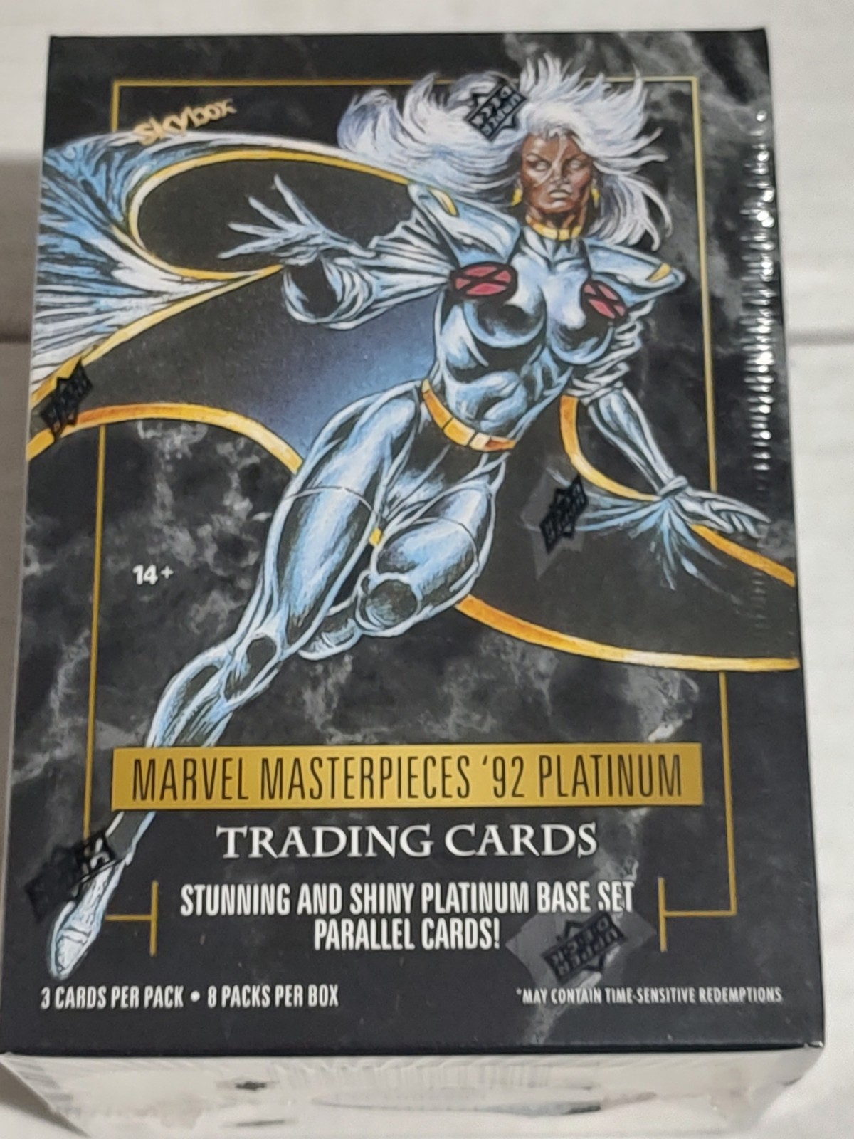 Marvel Masterpieces ’92 Platinum 8-Pack Blaster (Upper Deck 2024) Factory Sealed