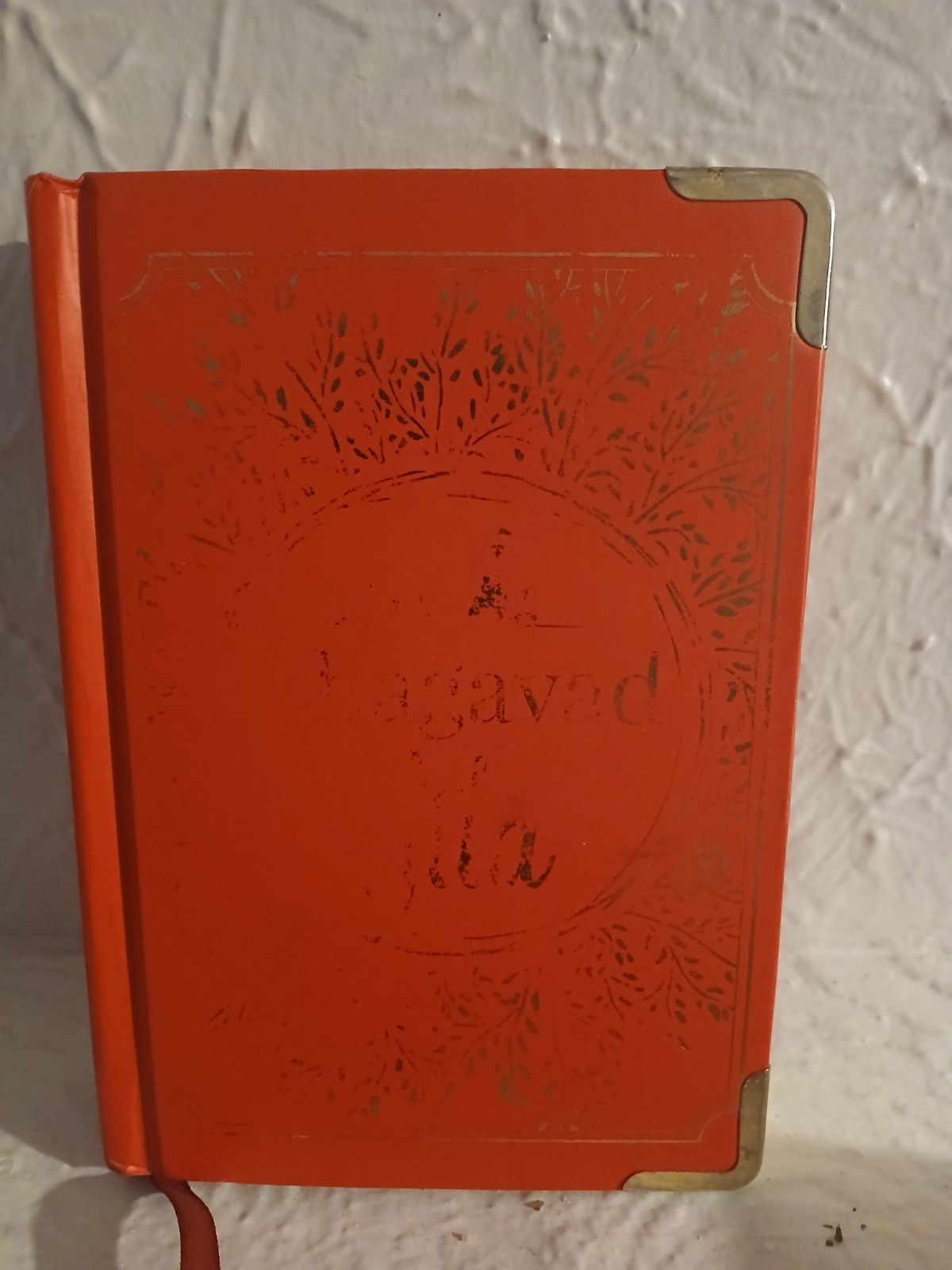 Bhagavad Gita Hardcover Book – Orange Cover – Hinduism Religion Text