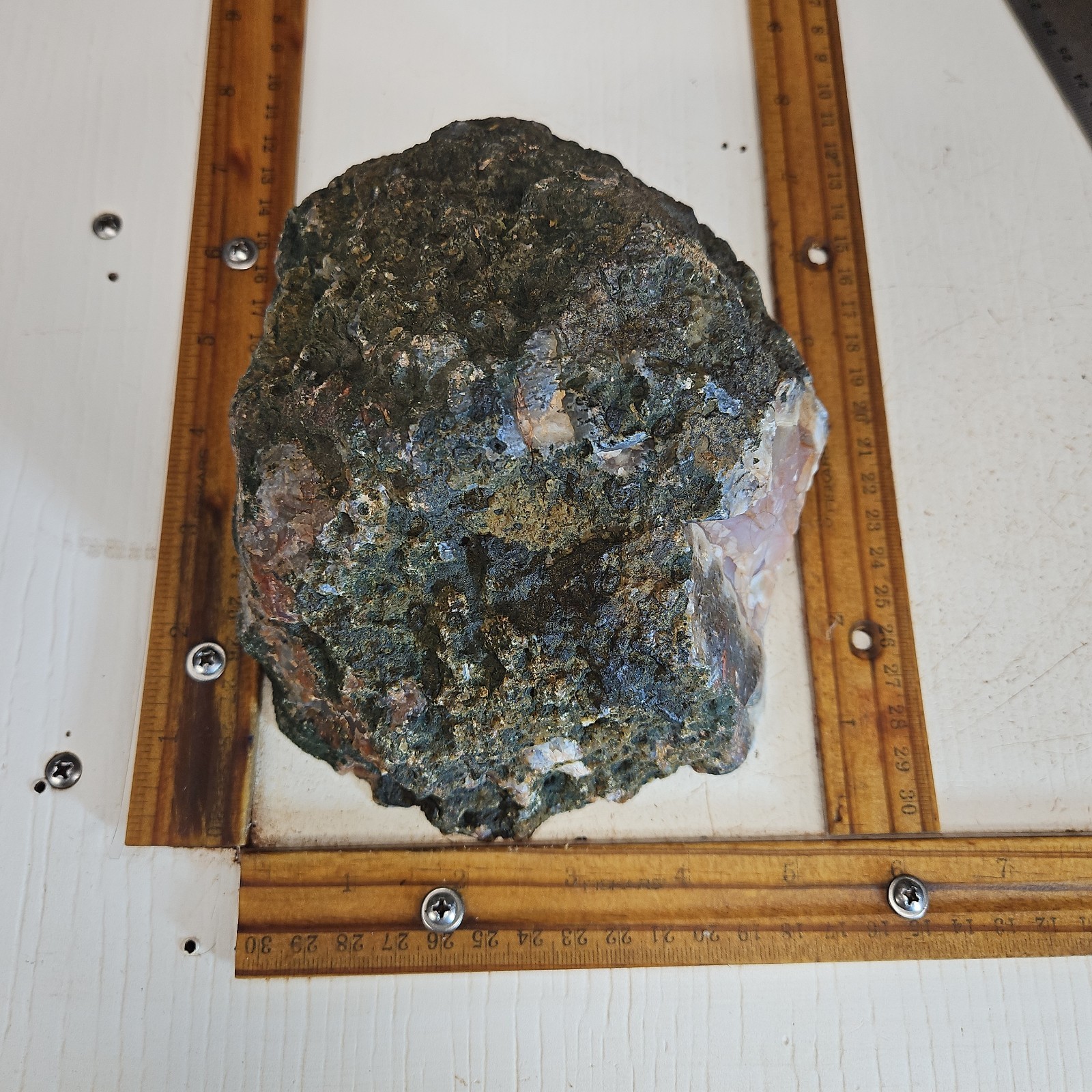 Moroccan agate polished specimen, Morocco beautiful colors, banding. 5lbs 3.8OZ