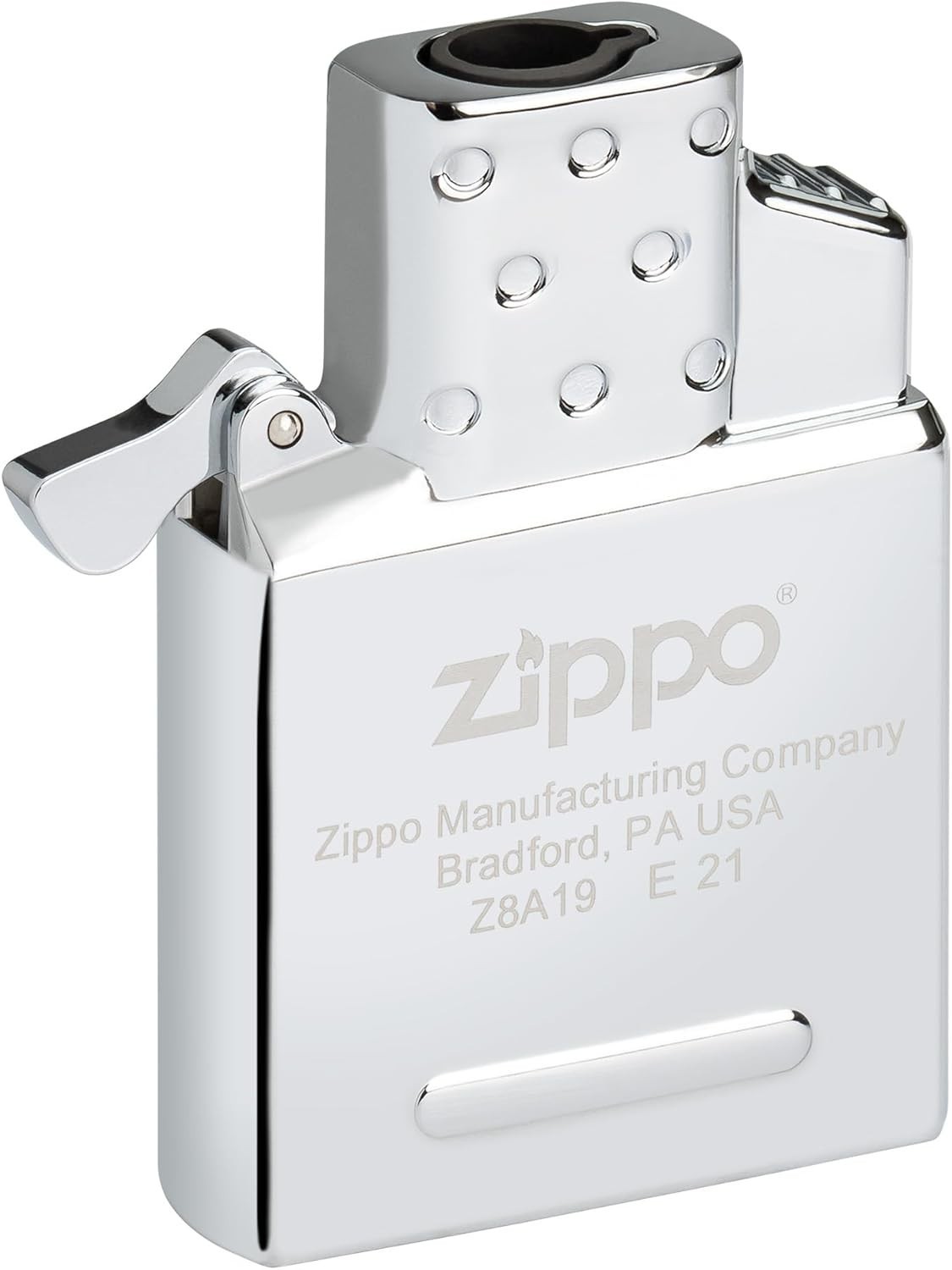 ZIPPO Adjustable Butane Single Torch Insert W/ Push-button Piezo Ignition 65826